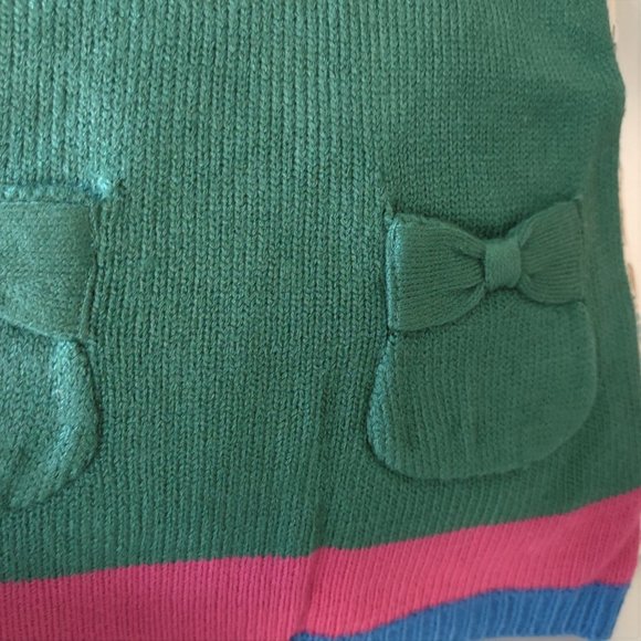 NWT Gymboree Baby Girls Knit Sweater Colorblock Dress by Crazy 8 - Picture 6 of 7
